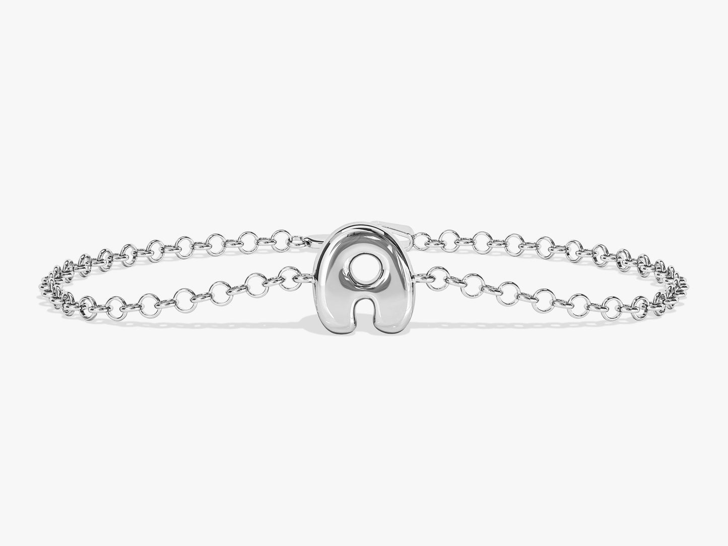 Bubble Initial Bracelet