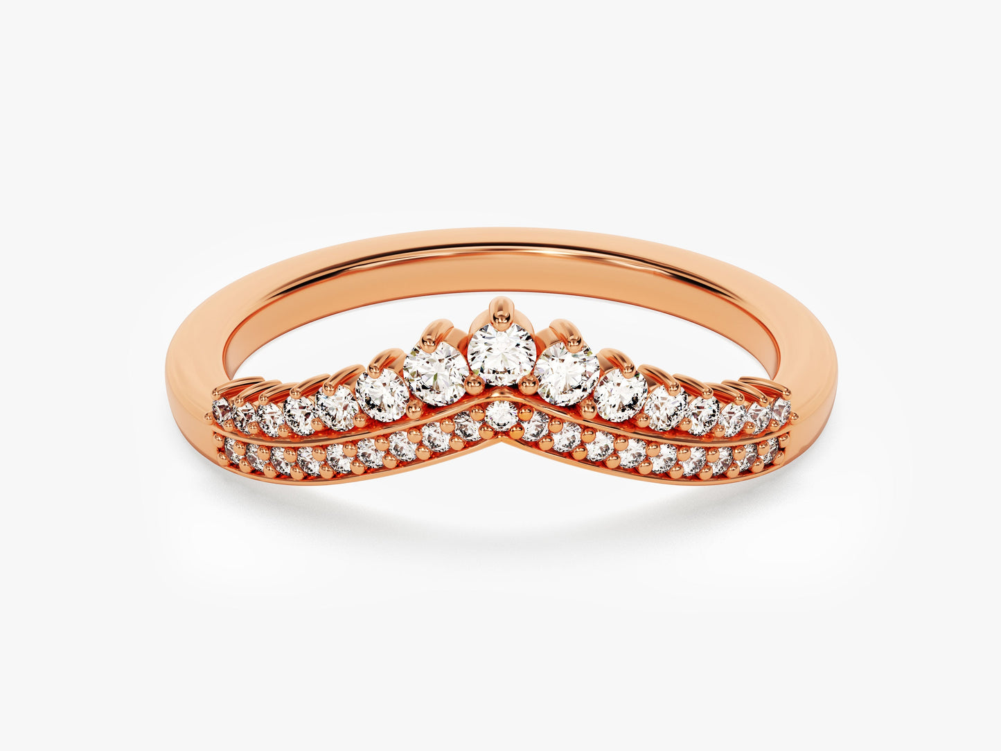 Tiara Wedding Band