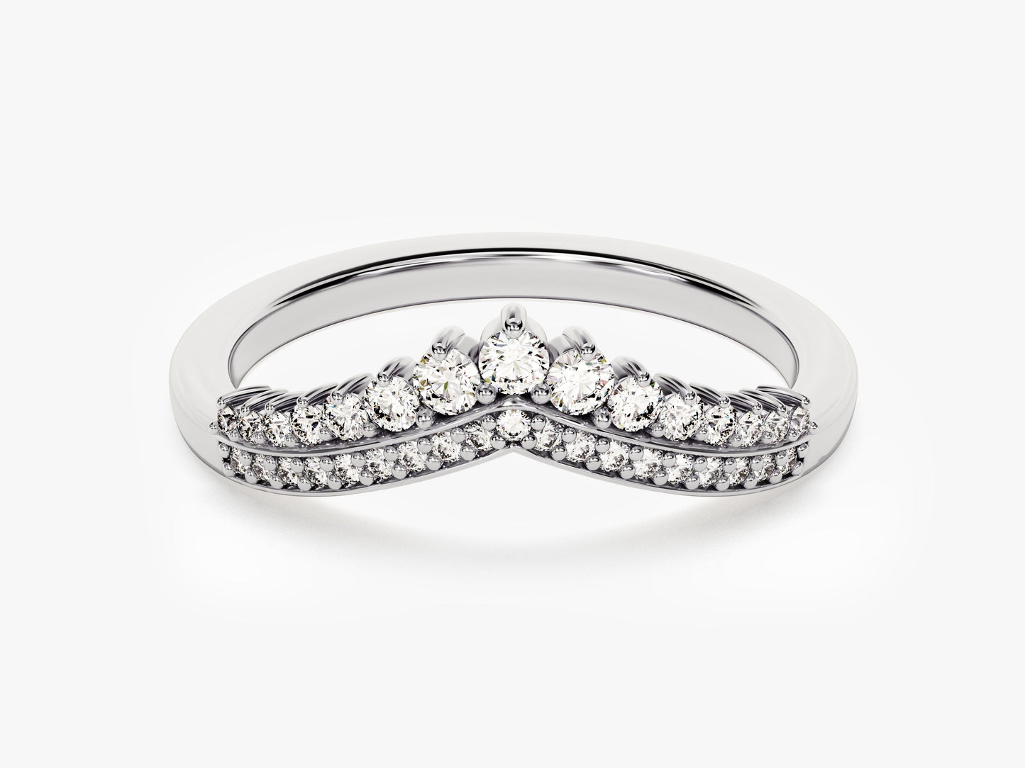 Tiara Wedding Band