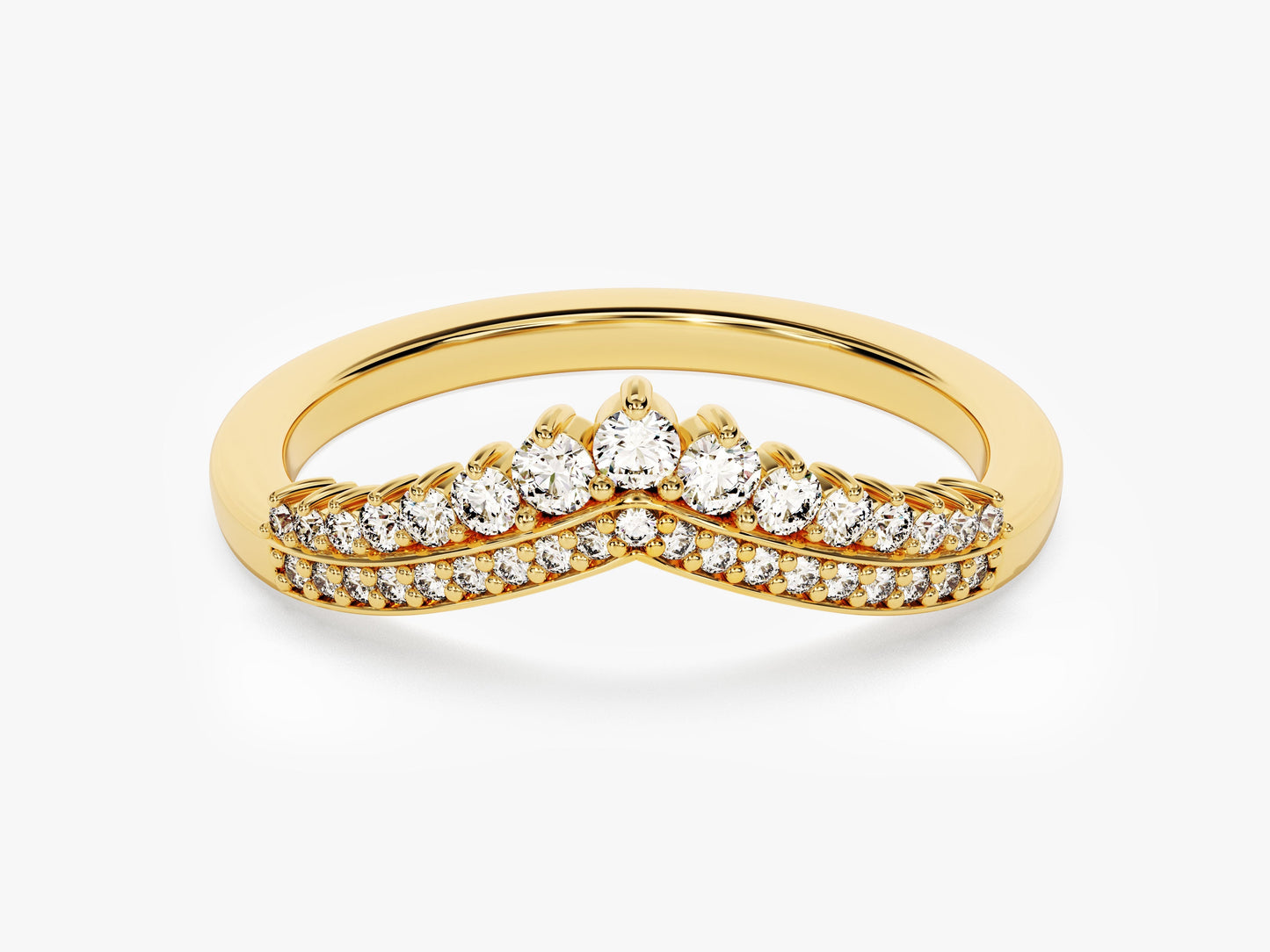 Tiara Wedding Band