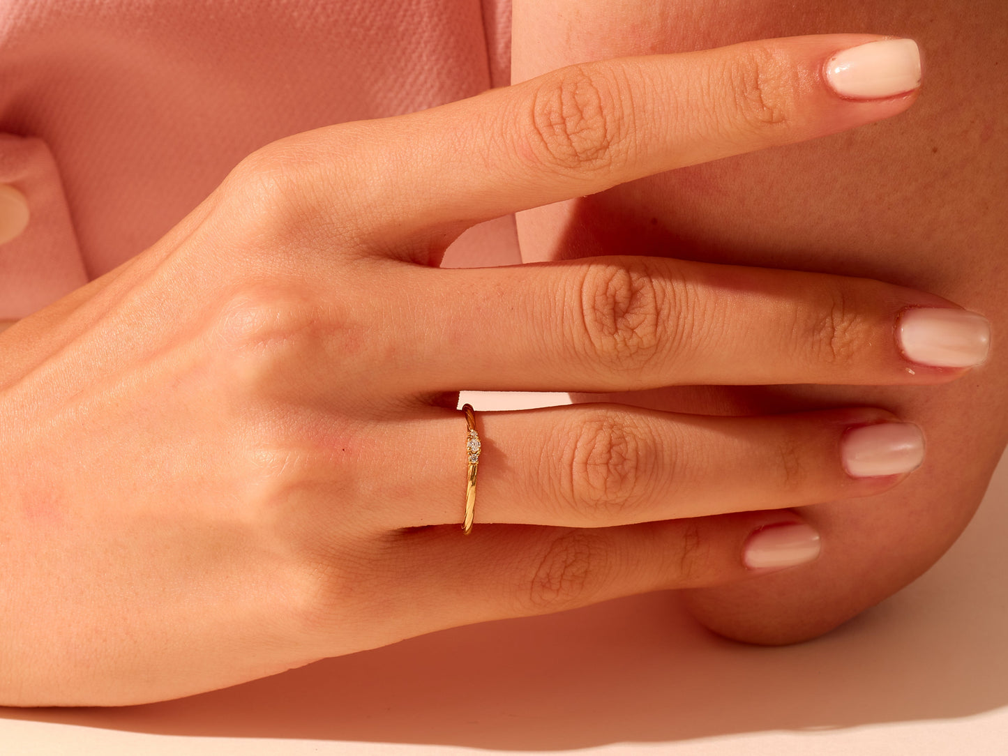 Twisted Trio Ring