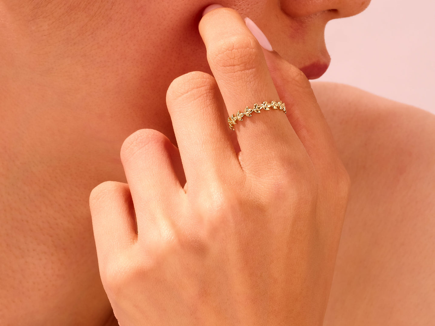 Olive Leaf Ring