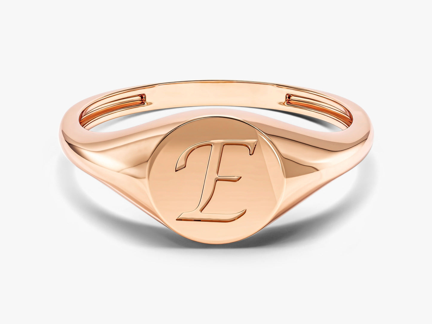 Round Signet Ring