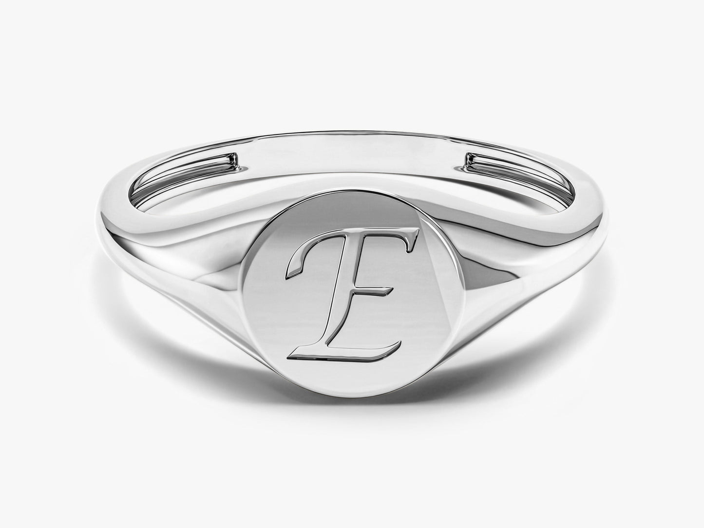 Round Signet Ring