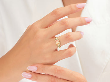 Bold Promise Ring