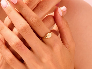 Six-Stone Signet Ring