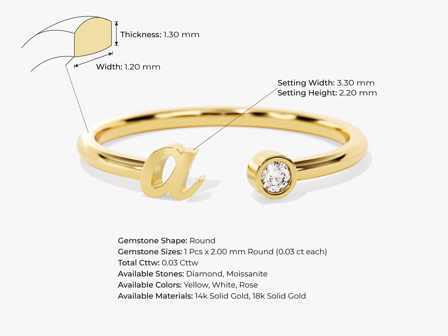 Letter Ring