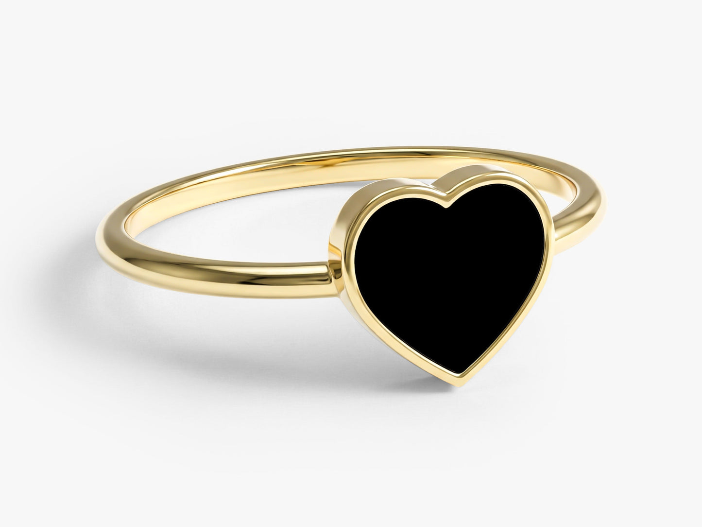 Black Heart Ring
