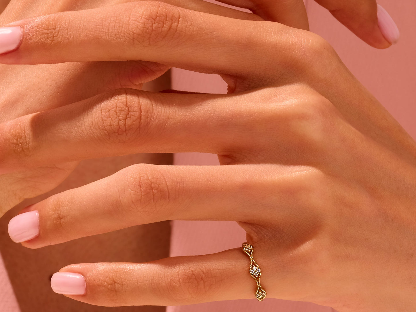 Trio Curved Ring