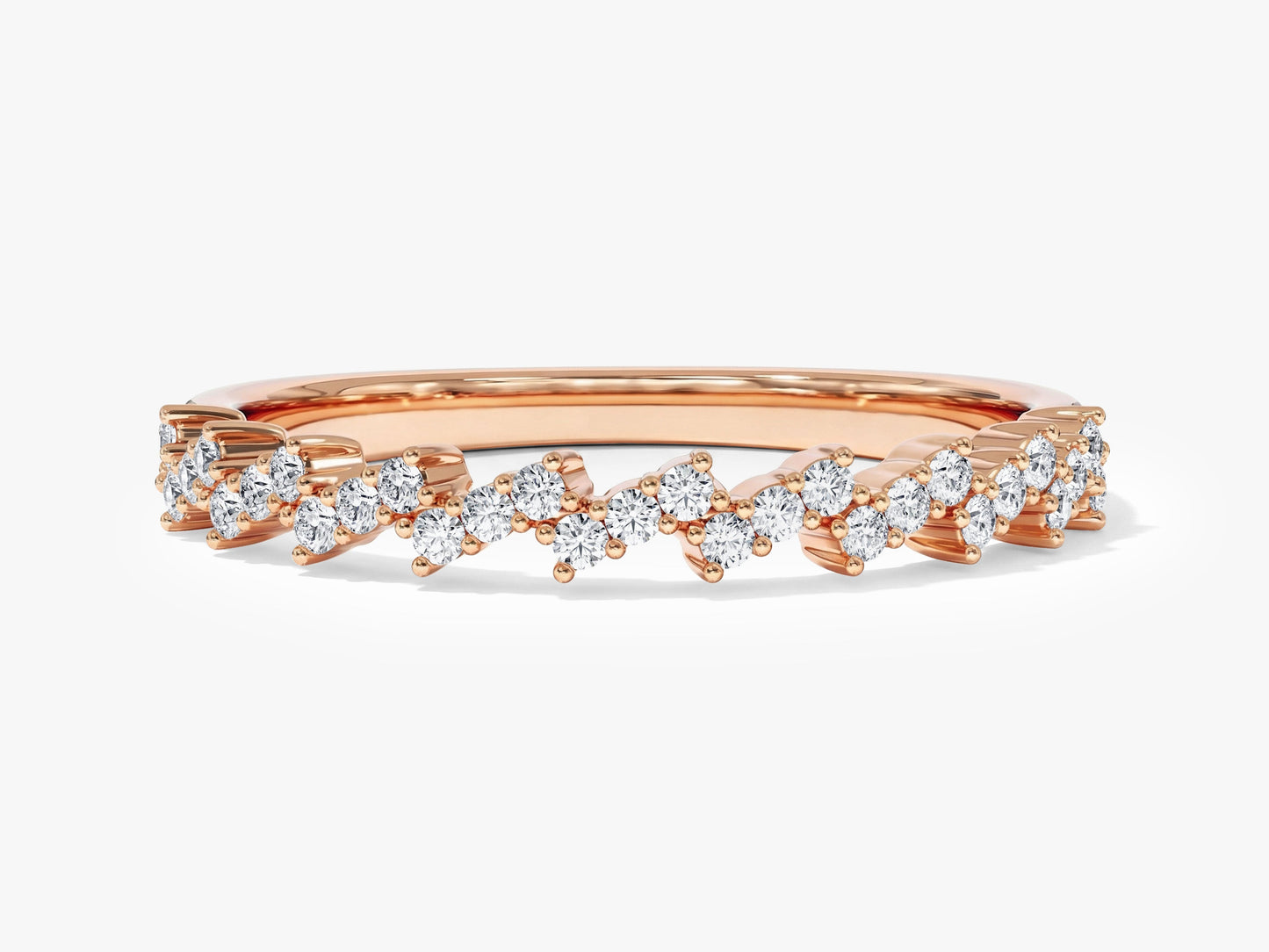 Wavy Round Ring