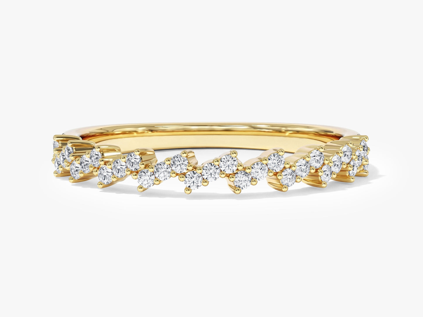 Wavy Round Ring
