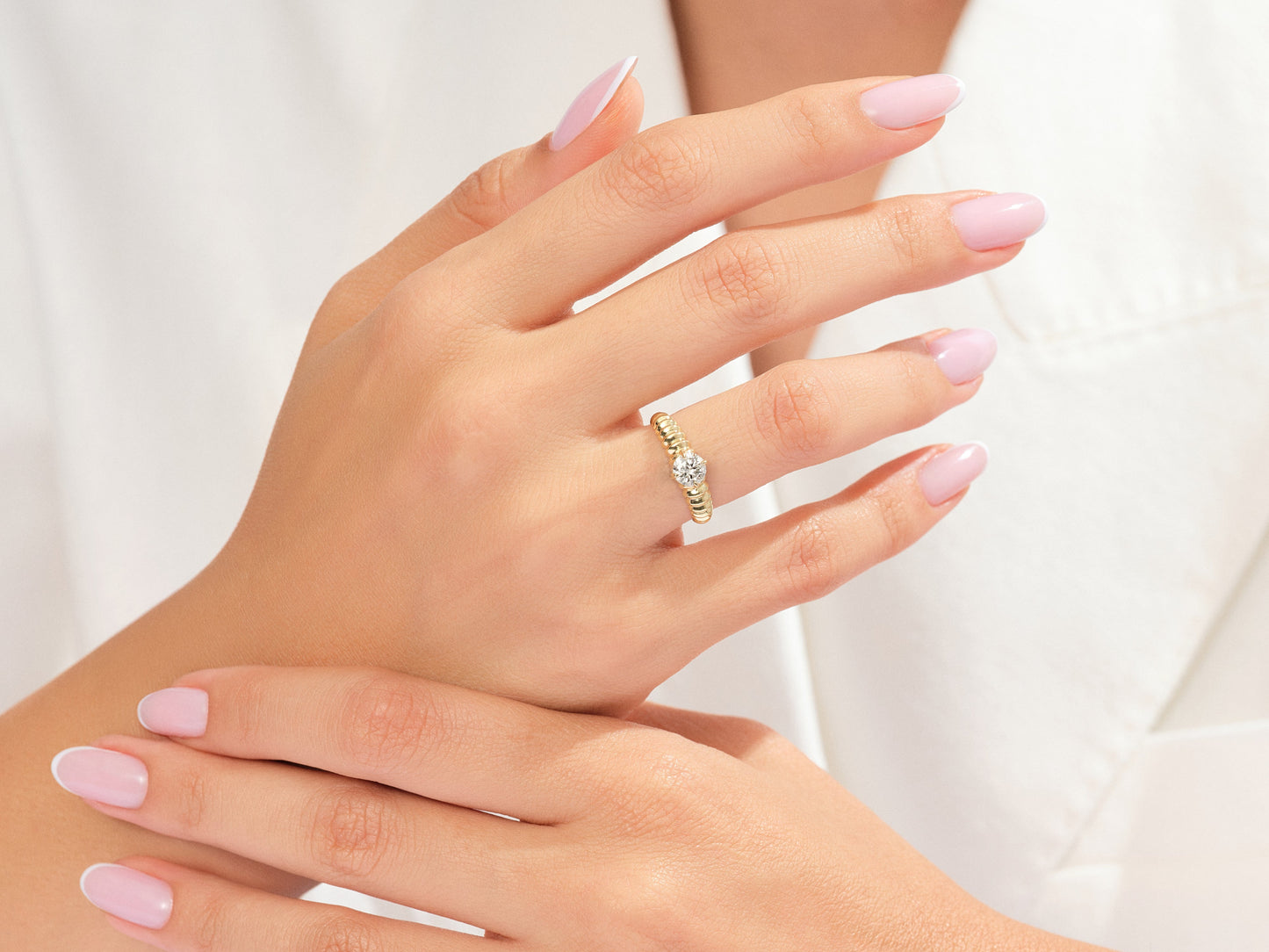 Croissant Promise Ring