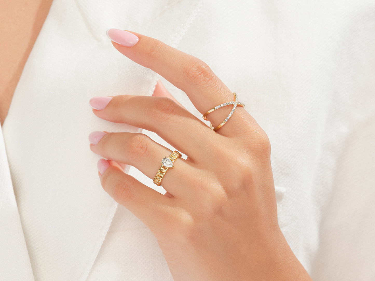 Chain Link Promise Ring