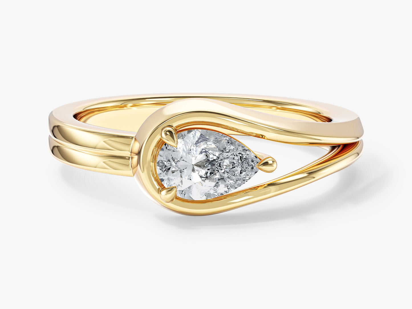 Unique Double Band Promise Ring