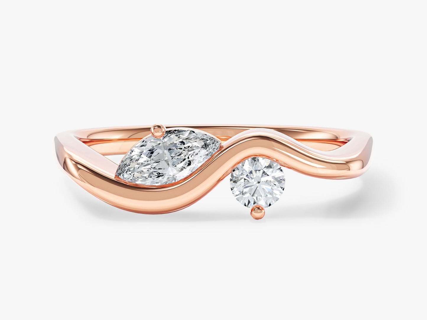 Wavy Promise Ring