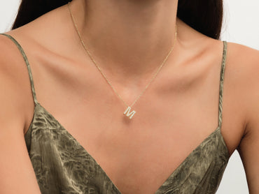 Initial Letter Necklace