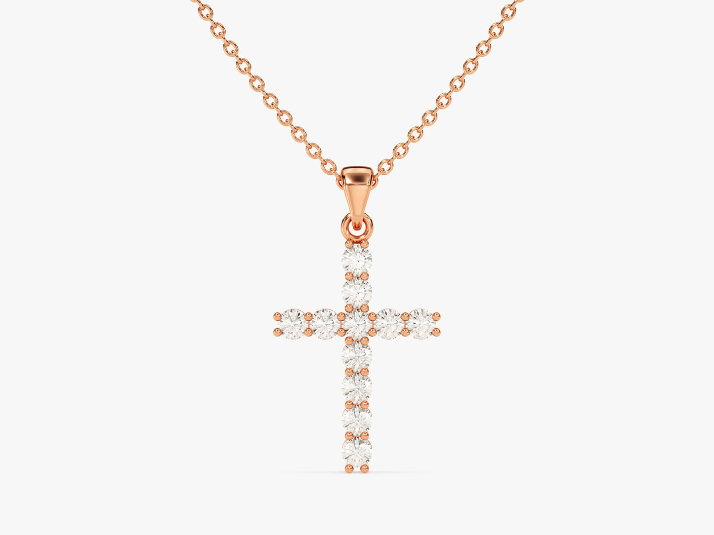 Cross Pendant (0.22 CT)