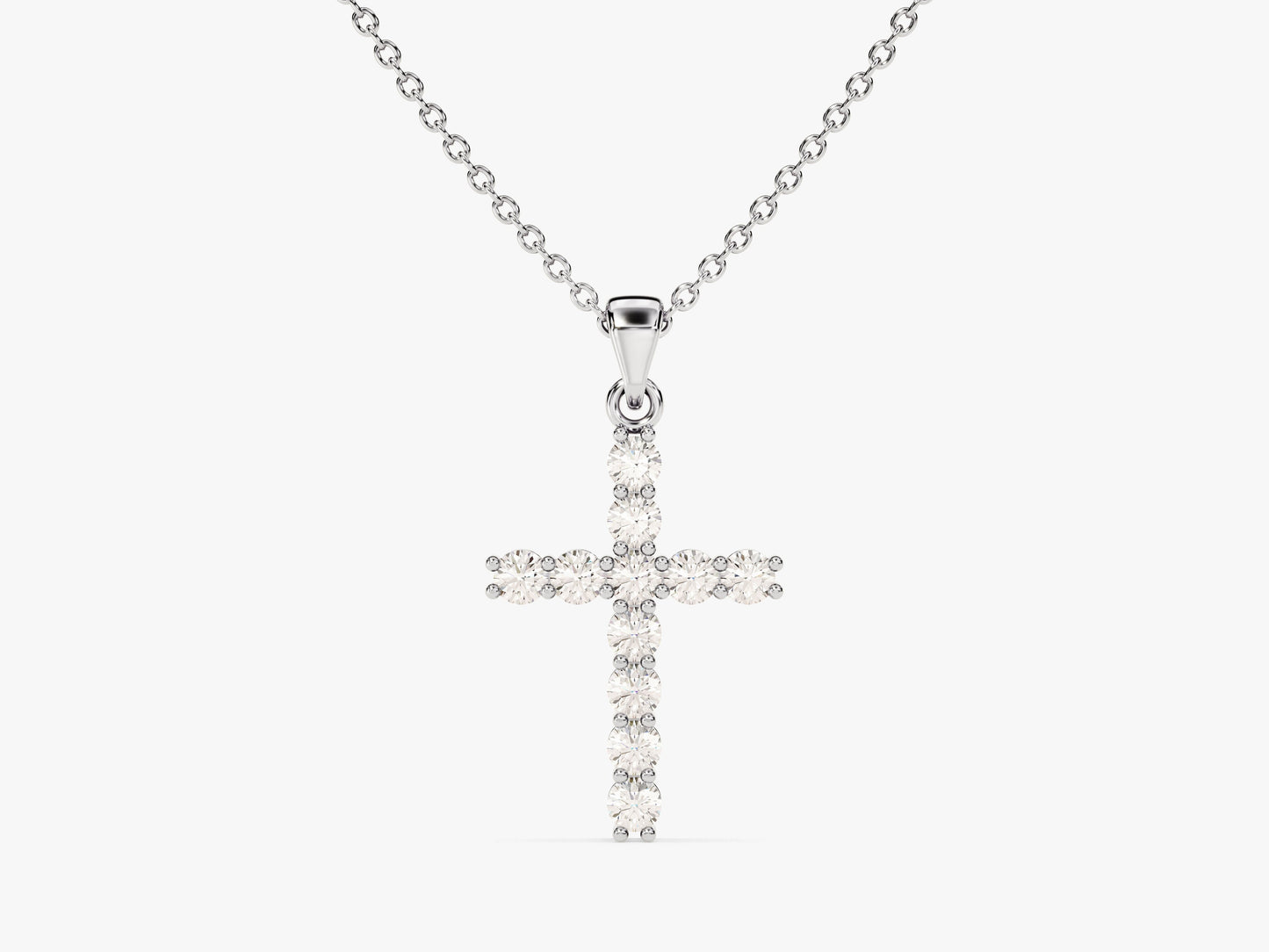 Cross Pendant (0.22 CT)
