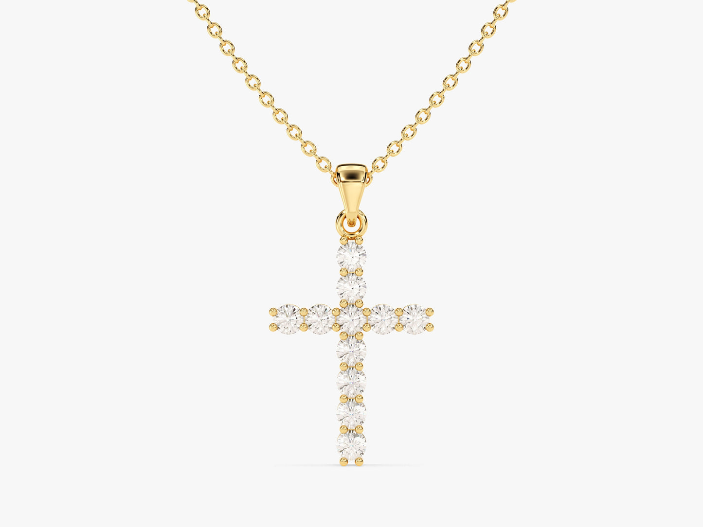Cross Pendant (0.22 CT)