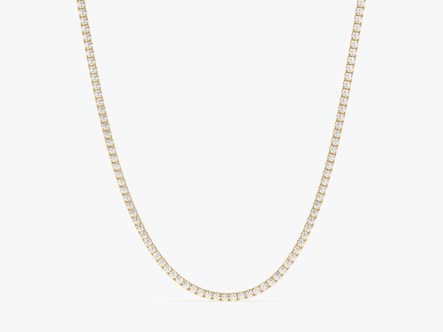 Lab Diamond Tennis Necklace (2.00 mm)