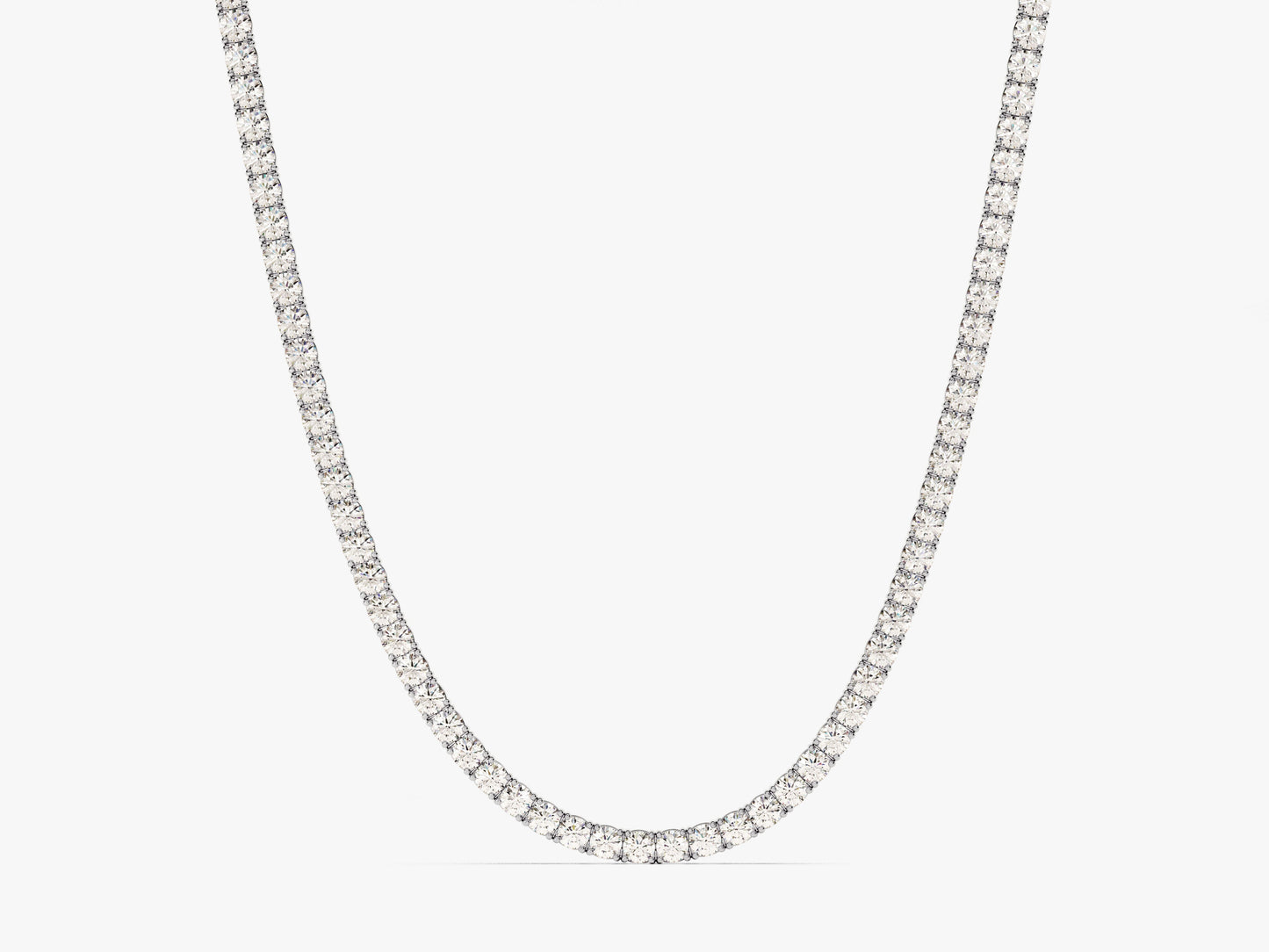 Moissanite Tennis Necklace (2.80 mm)