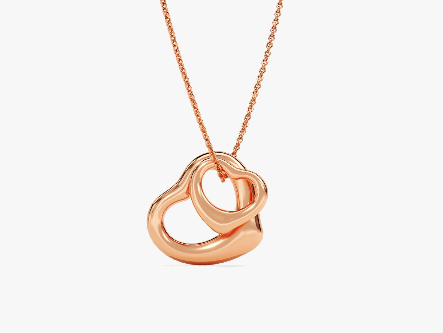 Double Heart Necklace