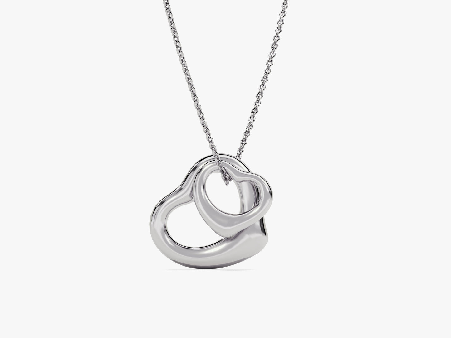 Double Heart Necklace