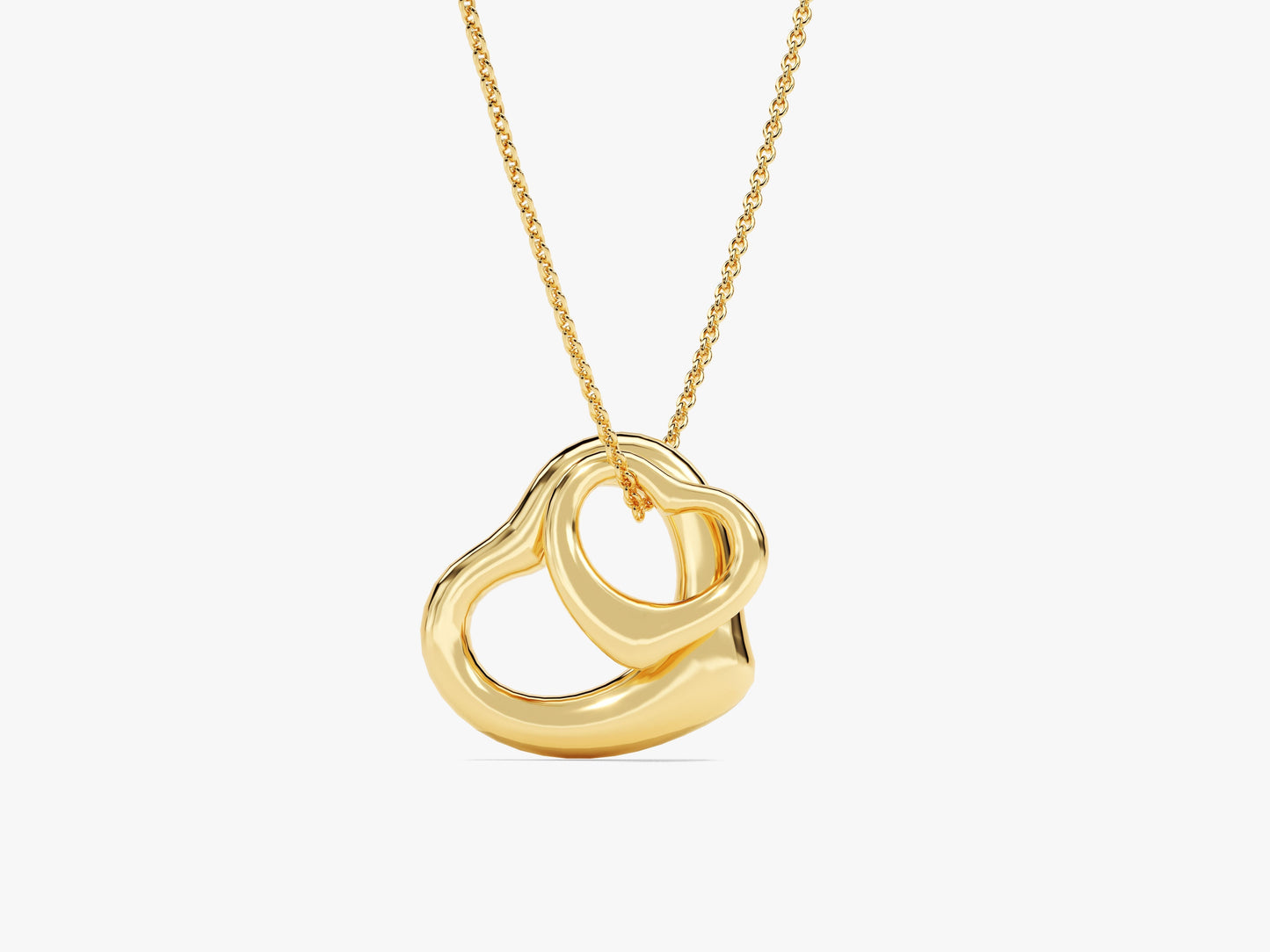 Double Heart Necklace