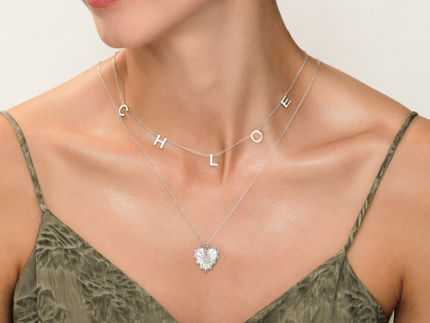 Letter Name Necklace