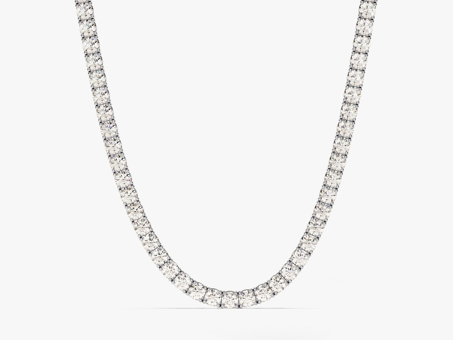 Moissanite Tennis Necklace (3.50 mm)