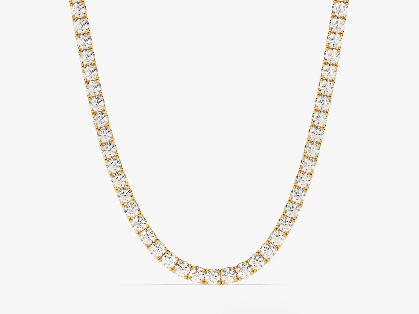 Moissanite Tennis Necklace (3.50 mm)