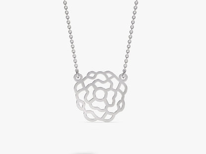 Plain Birthflower Necklace