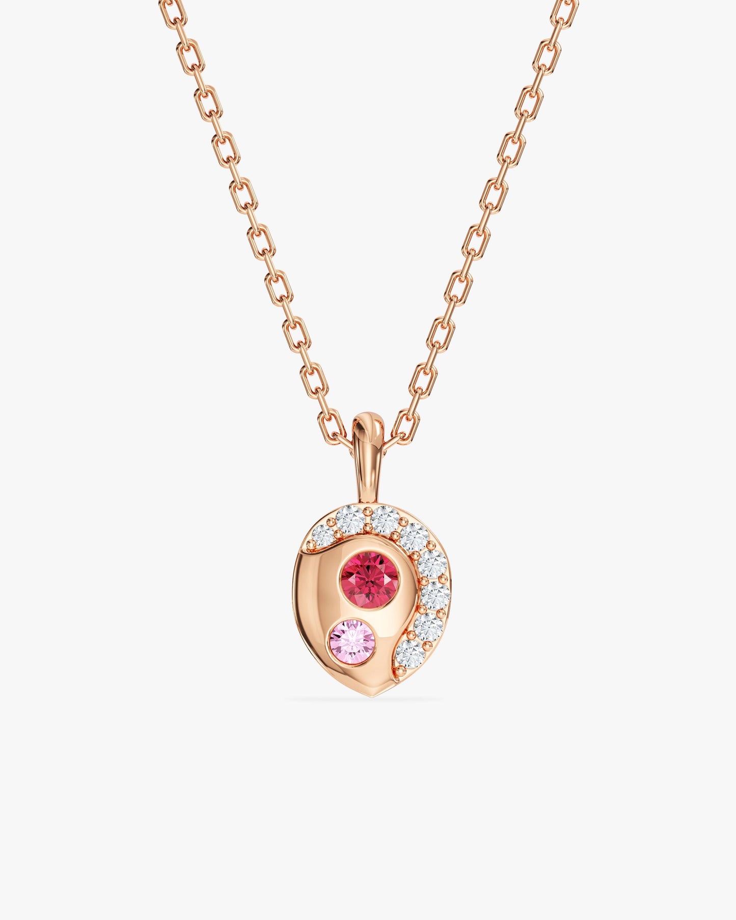 Duo Birthstone Necklace