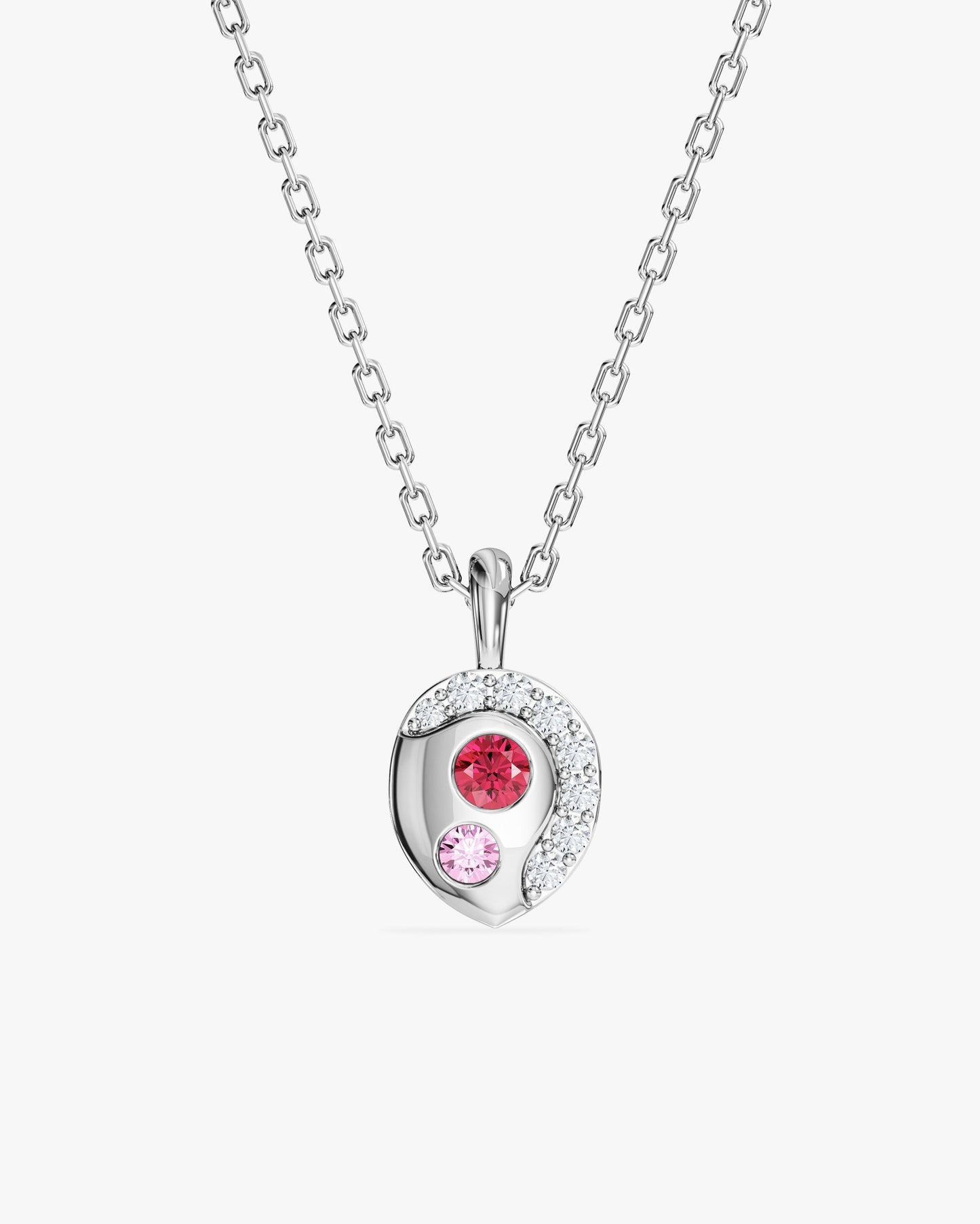 Duo Birthstone Necklace