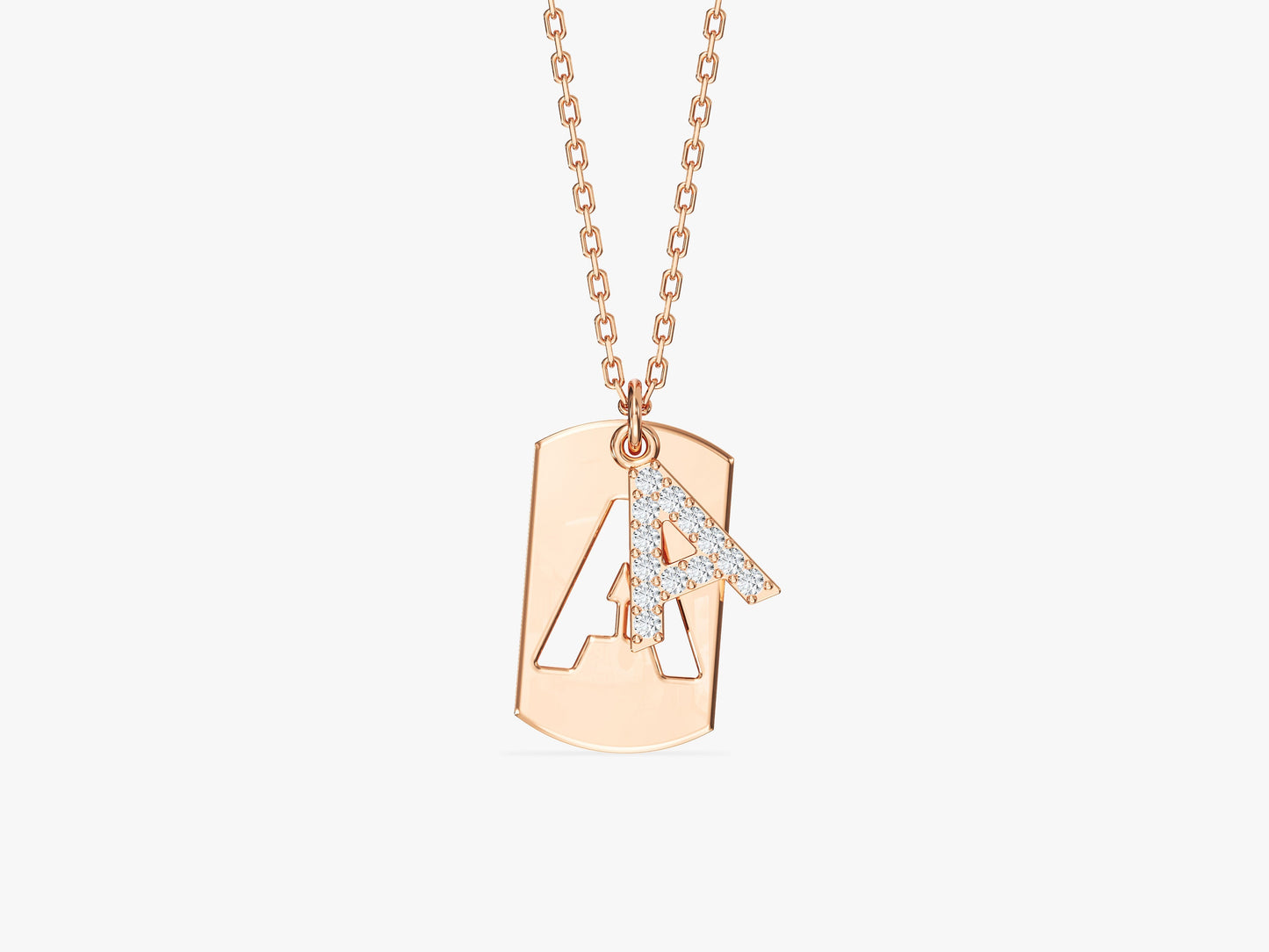 Dual Initial Necklace