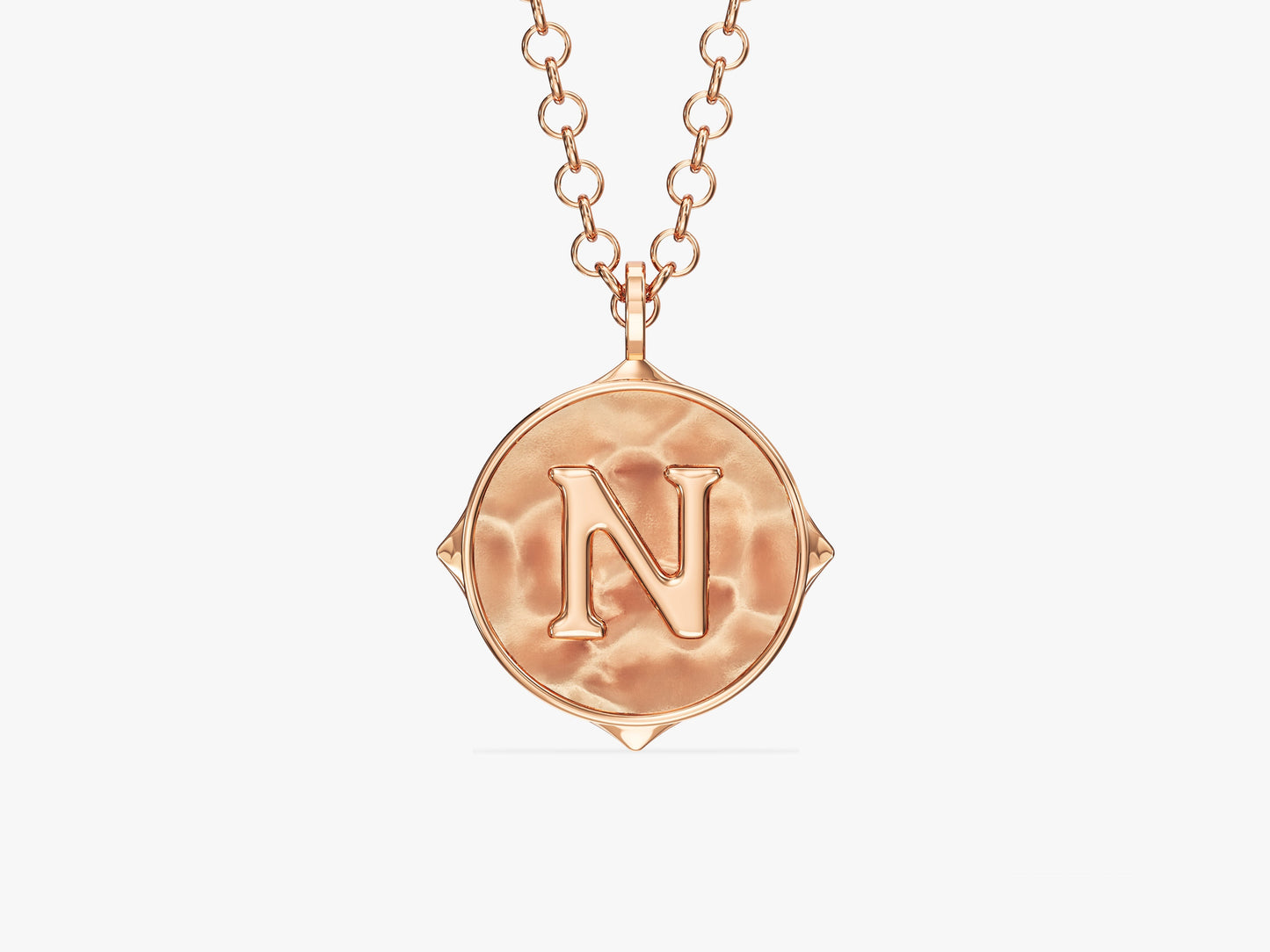 Initial Sand Necklace