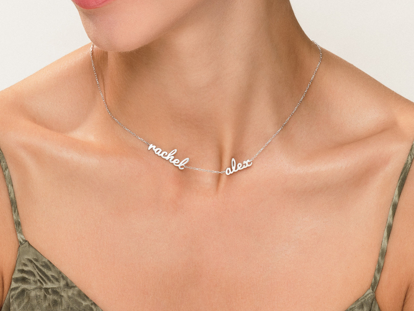 Double Name Necklace