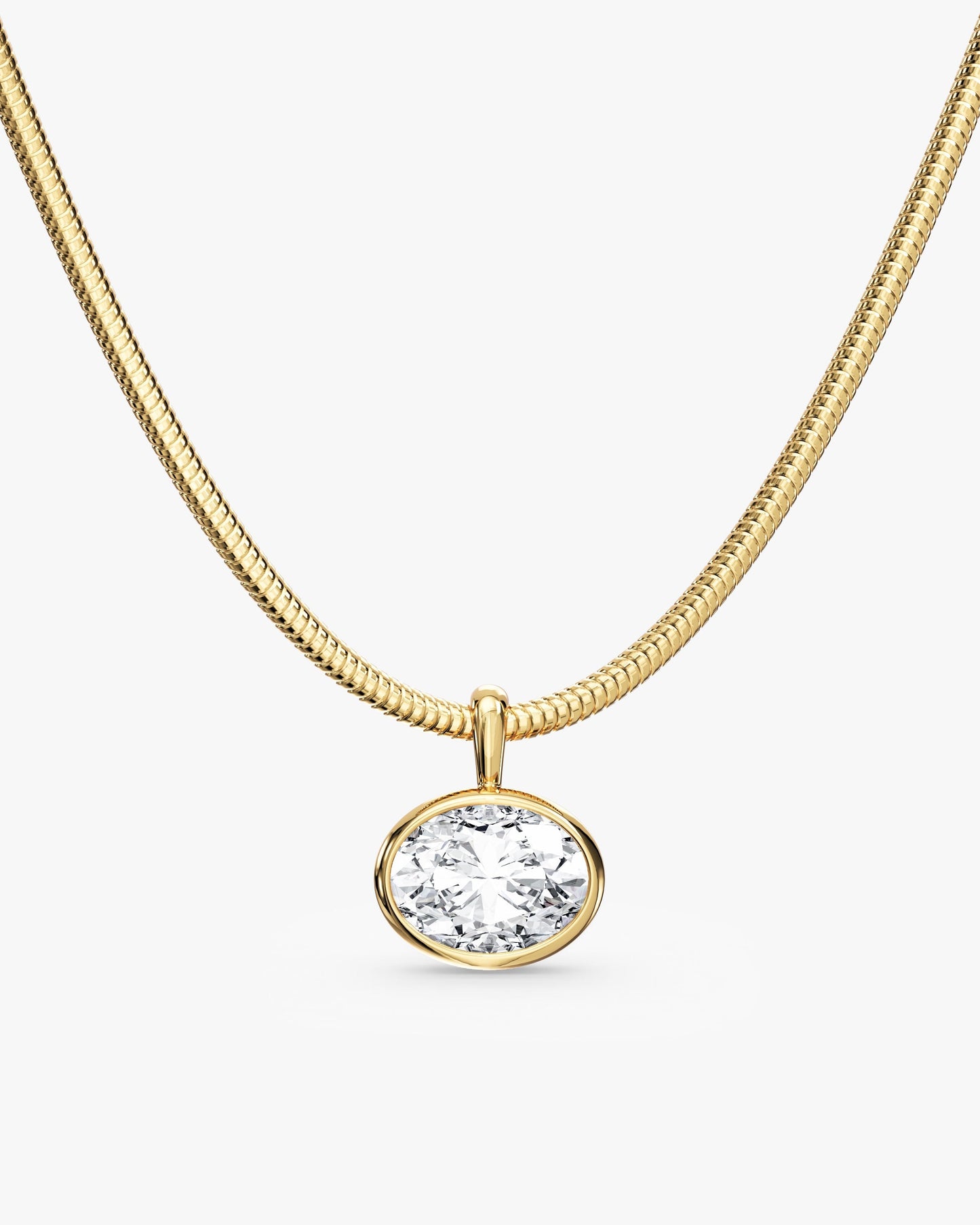 Solo Birthstone Charm Necklace