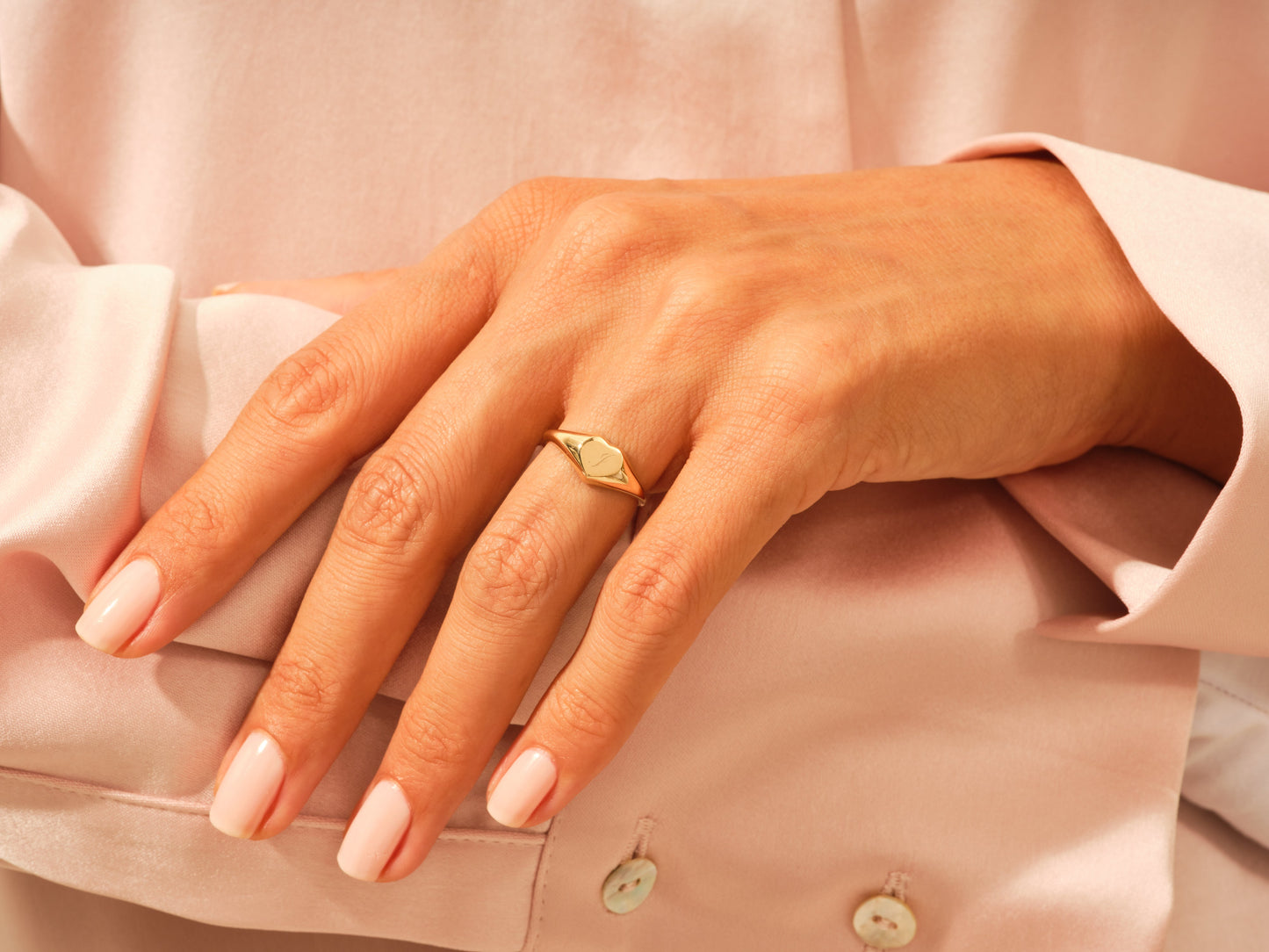 Heart Signet Ring