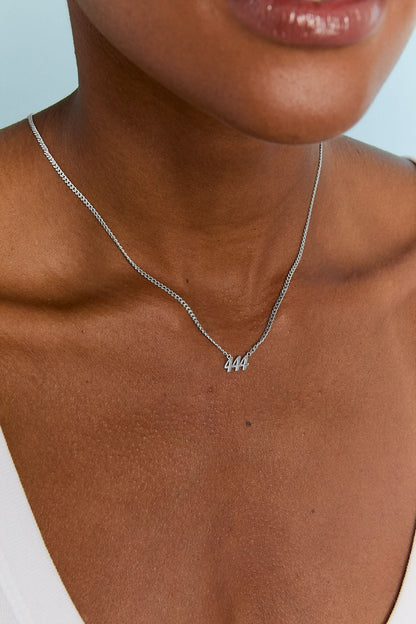Angel Number Layered Gold Necklace – 222 333 444 - Lucky Jewelry