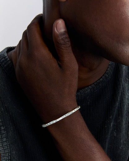 Viking Rune Bracelet for Men - 925k Sterling Silver