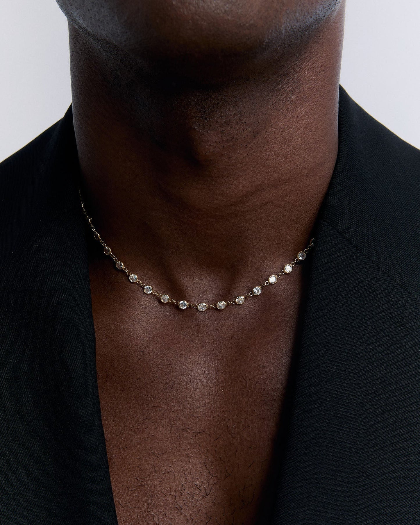 Multi Stone Necklace - 18k Gold Vermeil