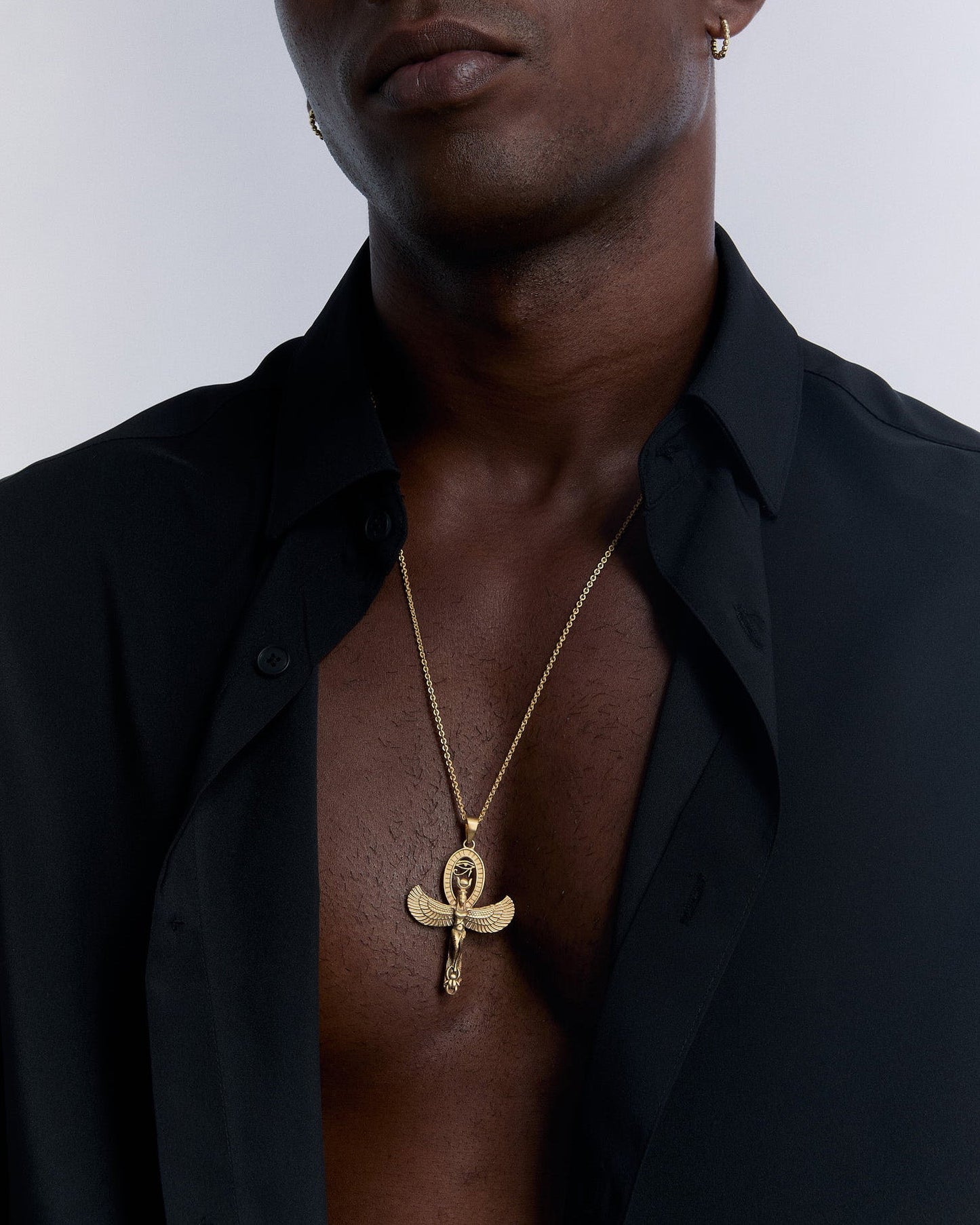 Isis Pendant, Egyptian Goddess Necklace - Mystic Jewelry