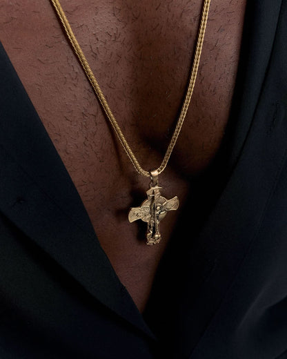 Archangel Necklace Trendy Jewelry Charm Pendant - 925k Sterling Silver
