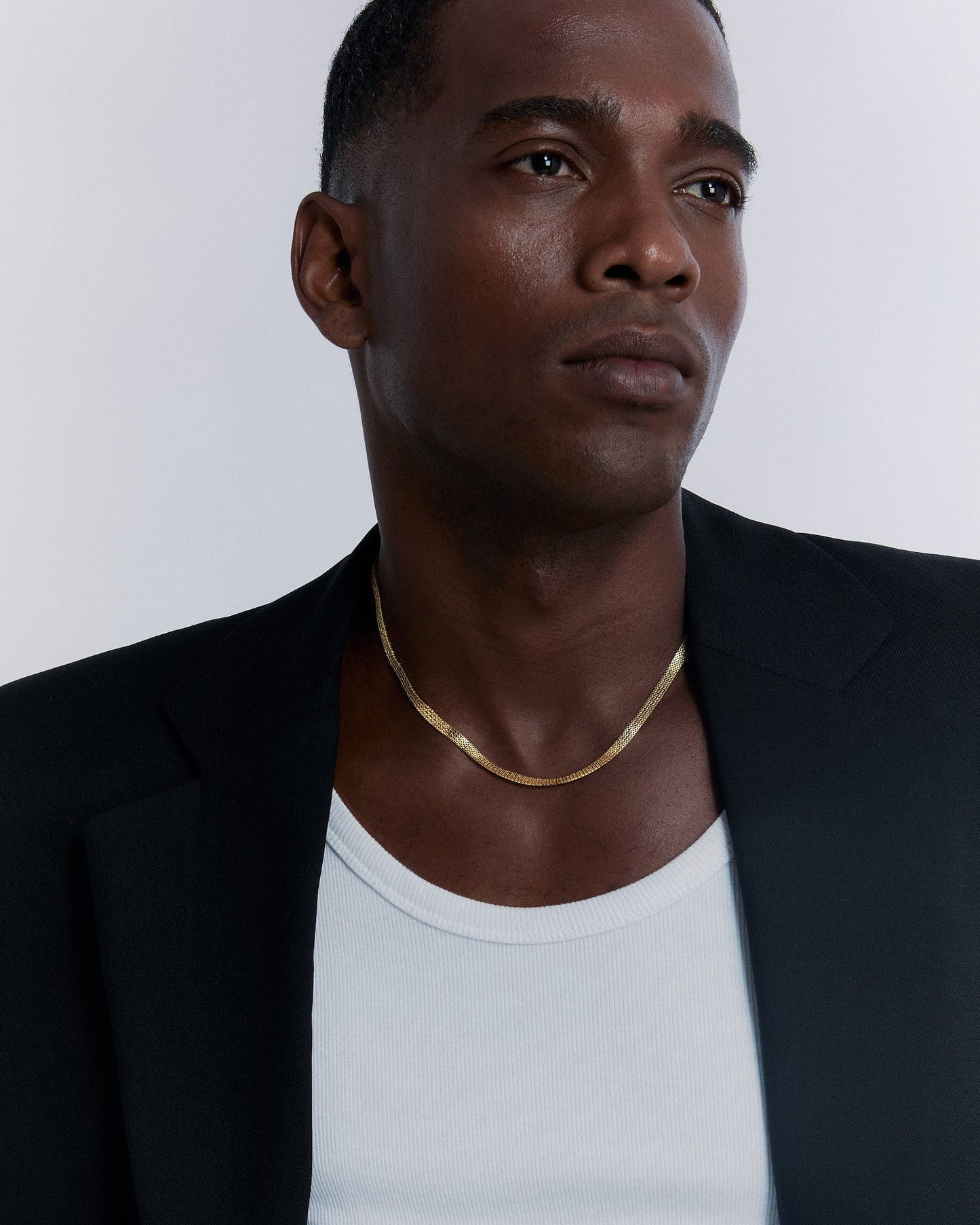 Italian Woven Chain Necklace - Men Jewelry