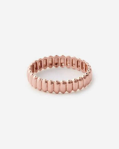 Charlotte Ring Thin Ring - Rose Gold Vermeil