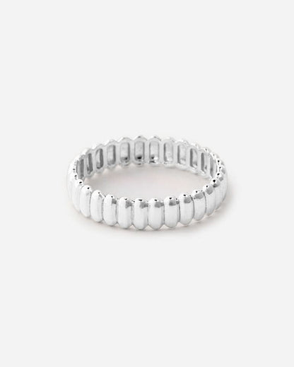 925k Charlotte Ring Thin Ring - Sterling Silver