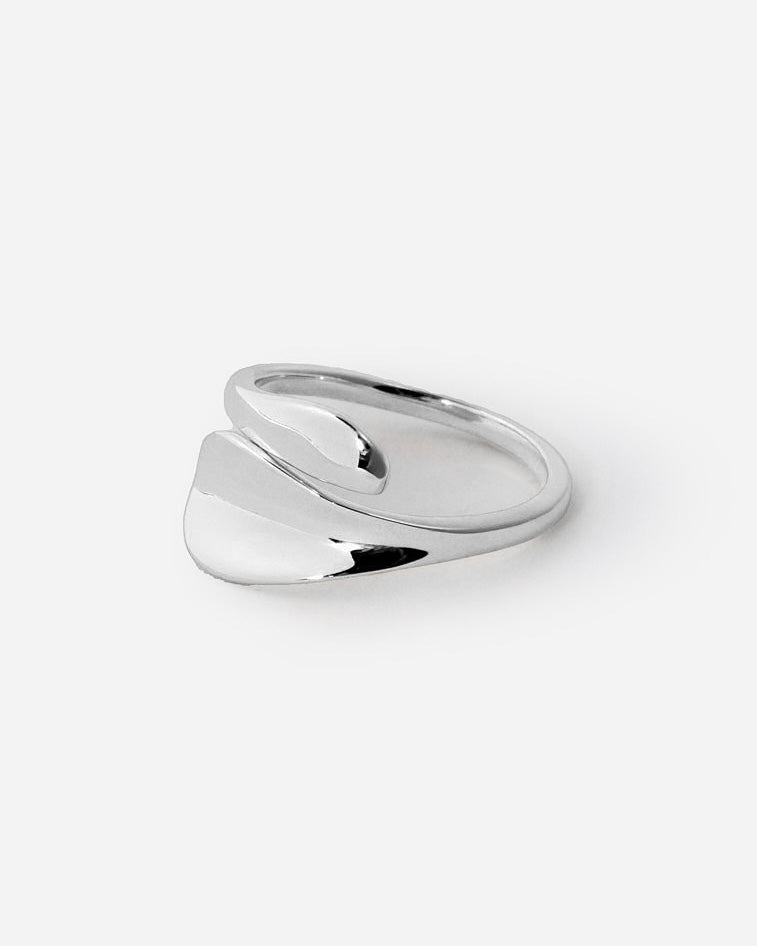 Organic Wrap Ring - Minimalist Modern Design