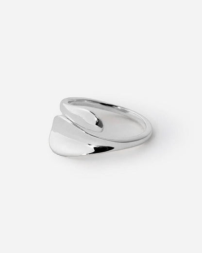 Organic Wrap Ring - Minimalist Modern Design
