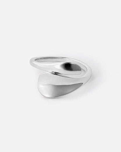 Organic Wrap Ring - Minimalist Modern Design